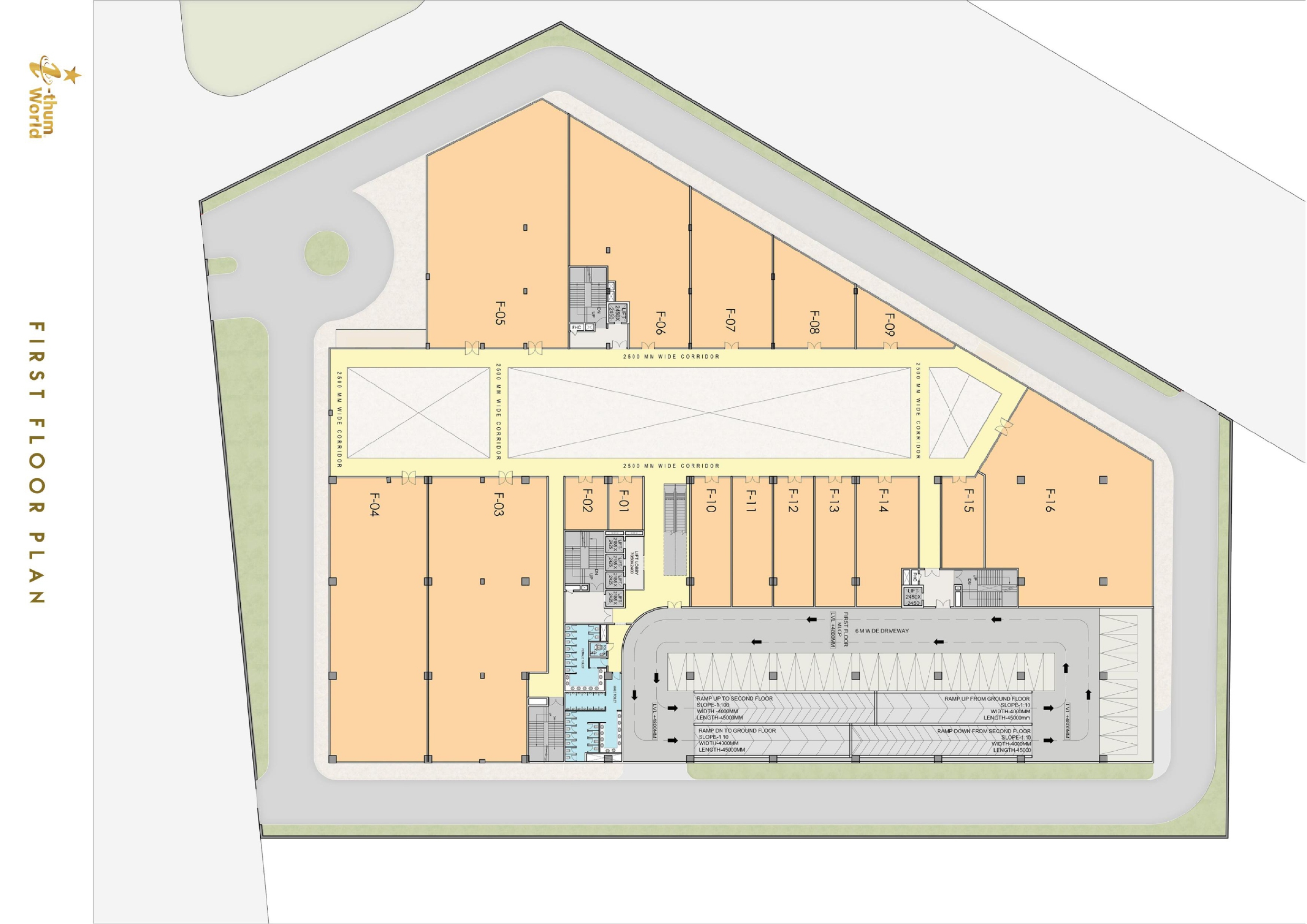 dome center frist floor plan